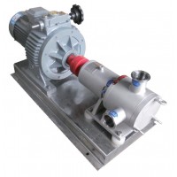 2.5" stainless steel sanitary Sine pump with speed control