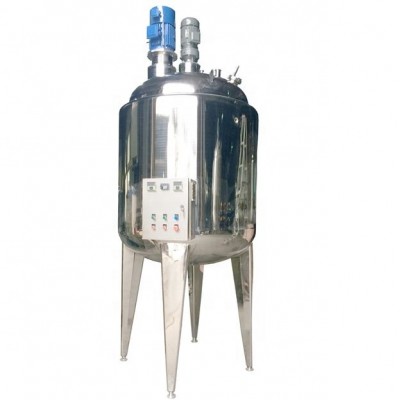 CE approved Steam Jacket Stainless Steel Mixing Tank