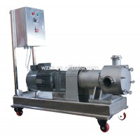 Stainless steel low shear food grade sine pump for high viscosity medium