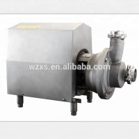 Stainless steel self-priming water trash pump